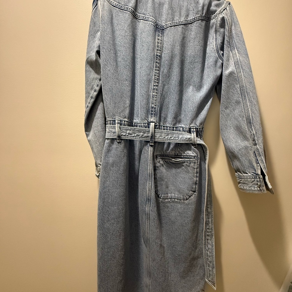 Rag & Bone Mia belted denim dress, Small - Picture 12 of 16
